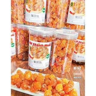 500gr/Keo-Mơ sấy chanh muối-Chua Chua Ngọt NgọtVị thơm đặc trưng của Mơ kèm theo vị chua chua ngọt ngọt và vị chanh muối