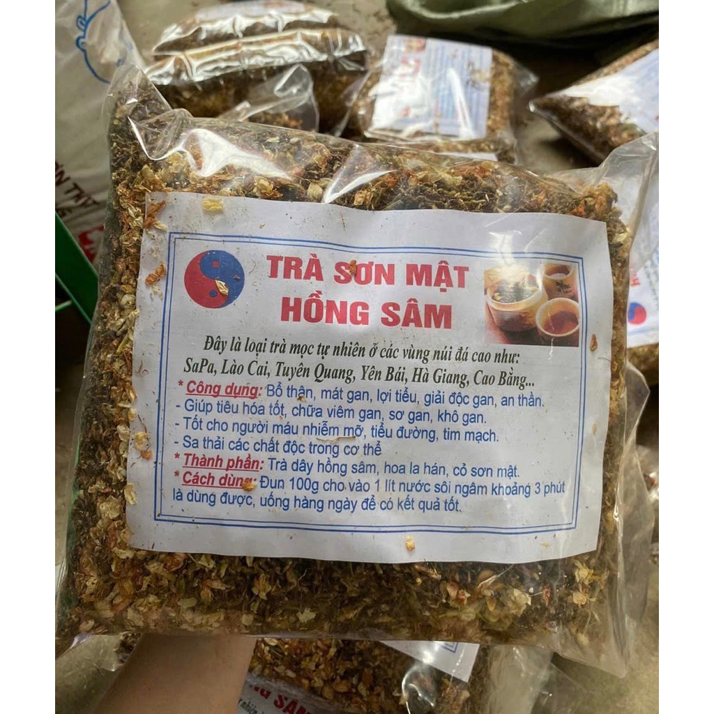 Trà Sơn Mật Hồng Sâm SaPa Kết Hợp Nhiều Loại Thảo Dược Giúp Thanh Nhiệt, Giải Độc