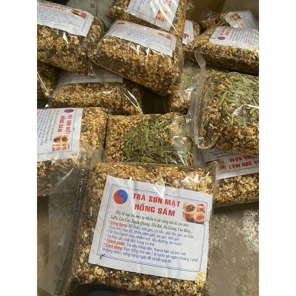 Trà Sơn Mật Hồng Sâm SaPa Kết Hợp Nhiều Loại Thảo Dược Giúp Thanh Nhiệt, Giải Độc