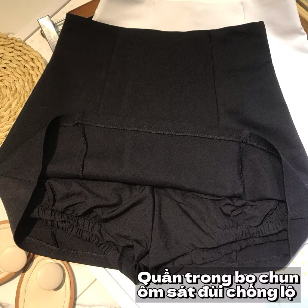 Chân Váy Nữ Chữ A Chất Kaki 2 Da, Chân Váy Nữ Cạp Lưng Cao Chất Vải Cao Cấp Dáng Con Ong Tôn Dáng