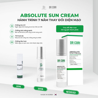 Kem chống nắng absolute sun Cream Dr Cori