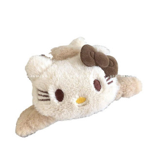 kẹp nhung lông mèo kitty đeo nơ dễ thương