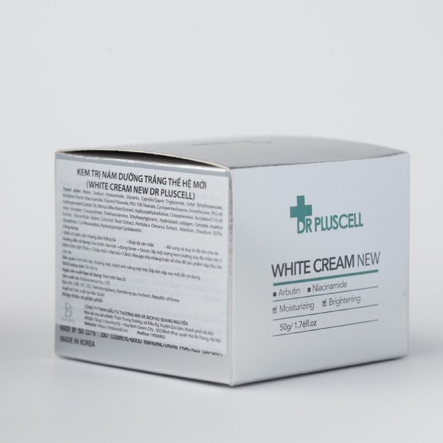 Kem dưỡng ẩm trắng trắng da măt Dr pluscell WHITE CREAM