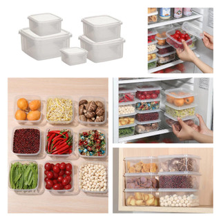 Bộ hộp lạnh vuông nhựa Việt nhật bảo quản thực phẩm an toàn tiện lợi ms: 6575