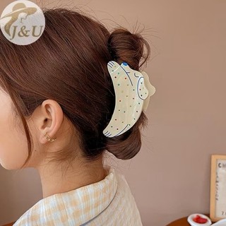 IK Kẹp Tóc Hình Cún Con Siêu Dễ Thương Kẹp Cá Mập K396