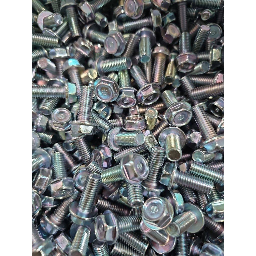 500g bu lông m8×20 ren 1.25 nắp dàn chân cho xe hon da ya phụ tùng phụ kiện cho xe máy