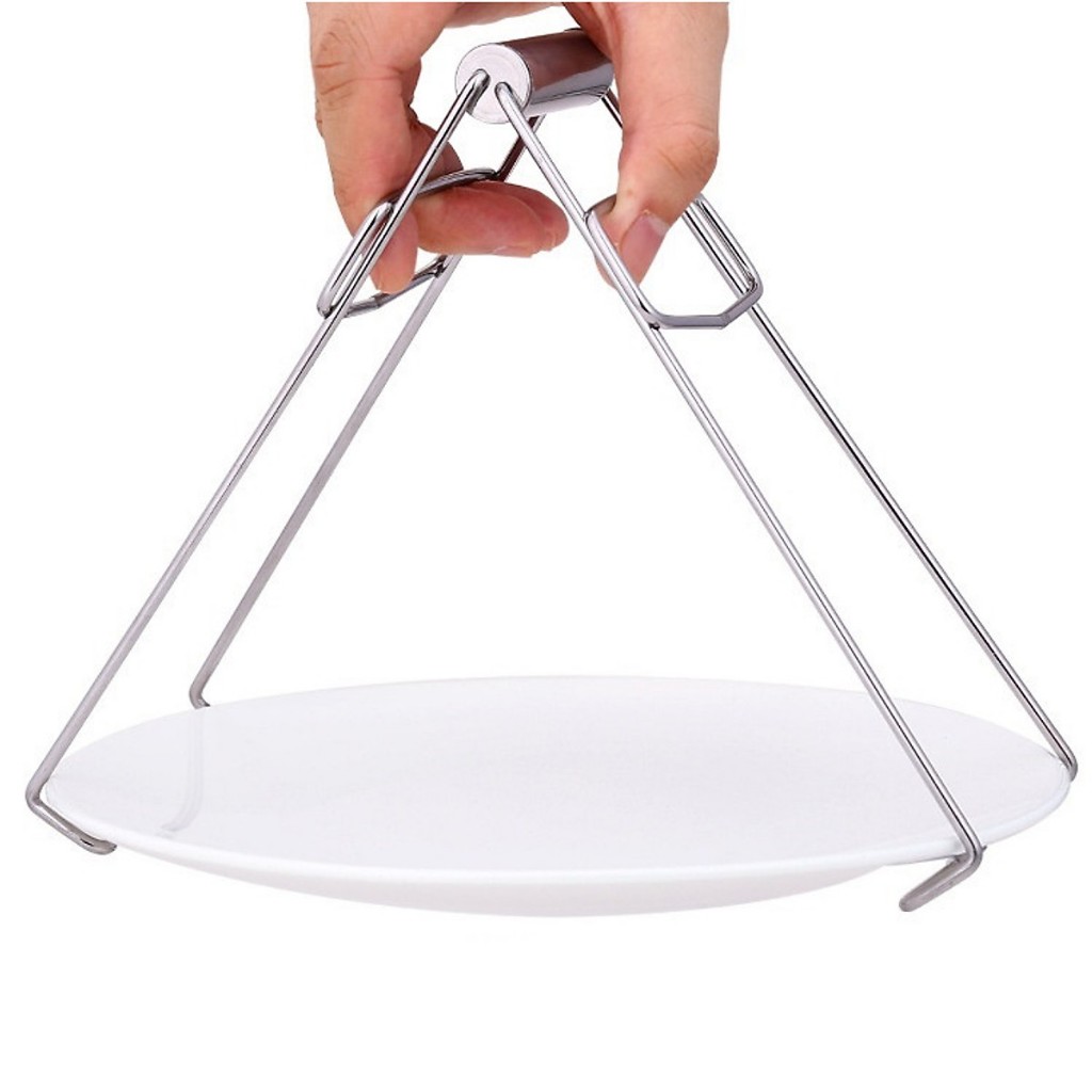 Kẹp gắp bát, đĩa, xoong, nồi, vỉ hấp chống nóng inox