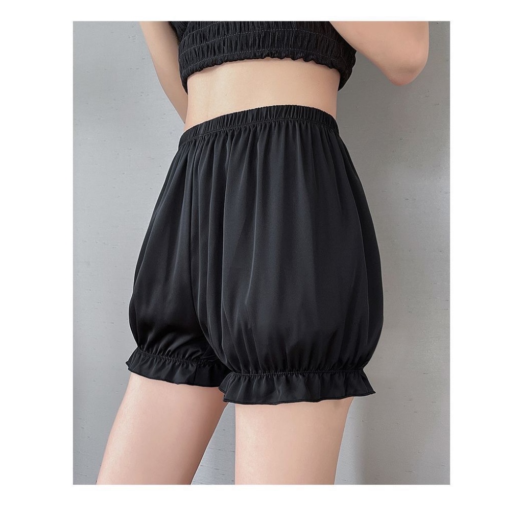 Quần bí Bảo Hộ Váy Nữ Dandal Quần Mặc Trong Váy An Toàn Quần Ngủ Chất Thun Dáng Phồng Bigsize M L XL hàng hot