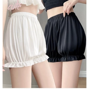 Quần bí Bảo Hộ Váy Nữ Dandal Quần Mặc Trong Váy An Toàn Quần Ngủ Chất Thun Dáng Phồng Bigsize M L XL hàng hot