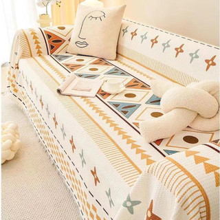 Khăn thảm phủ sofa dùng trang trí và chống bụi bẩn, thiết kế sang trọng cho phòng khách