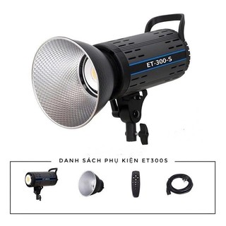 Cụm Đèn ET-300s Chụp ảnh, Quay video, Livestream chuyên nghiệp , Có điều khiển để tăng giảm ánh sáng