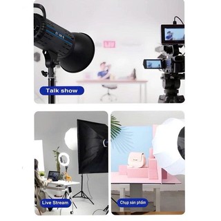 Cụm Đèn ET-300s Chụp ảnh, Quay video, Livestream chuyên nghiệp , Có điều khiển để tăng giảm ánh sáng