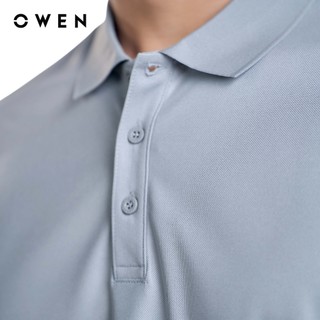 Owen - Áo polo Body Fit APV253662 màu Xám chất liệu Café