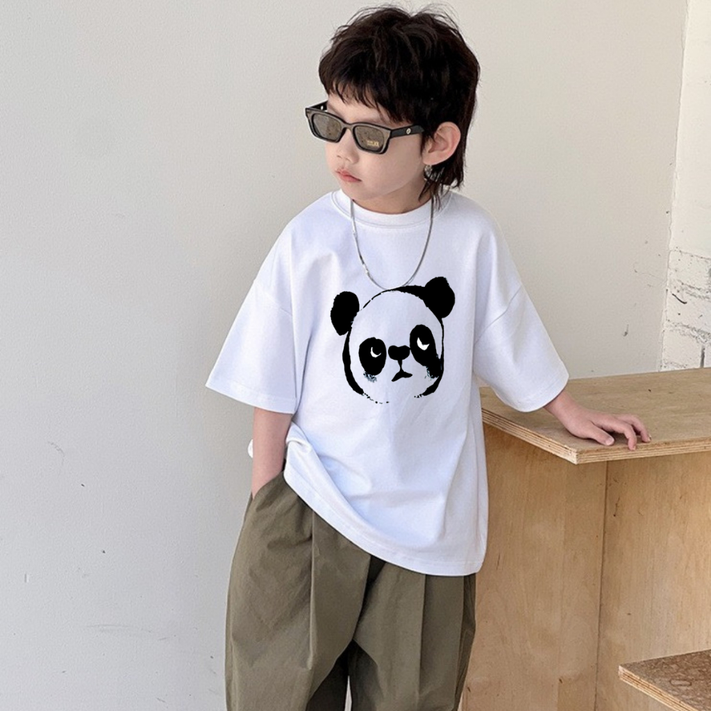 Áo Thun Ngắn Tay Mùa Hè Cho Bé Trai, Bé Gái In Hình Năng Động, Cổ Tròn | JJ Kids Fashion