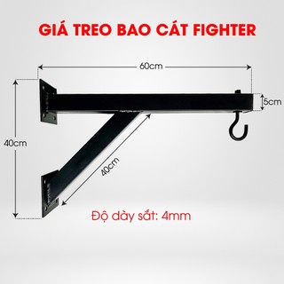 Giá Treo Bao Cát  Fighter - Chịu Lực Từ 120kg - 150kg - Cực Kỳ Chắc Chắn