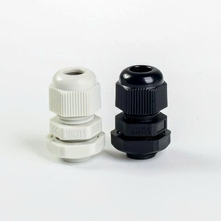 Ốc siết cáp nhựa chống nước PG IP68 ( Đen/Trắng), PG7 PG9 PG11 PG13,5 PG16 PG19 PG21 PG25 /Cho Tủ Điện, Cáp Điện, Solar