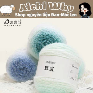 Len Lông Vũ Ruyi Bird Sợi Dài Chuyên Dùng Để Móc Khăn, Áo, Mũ...