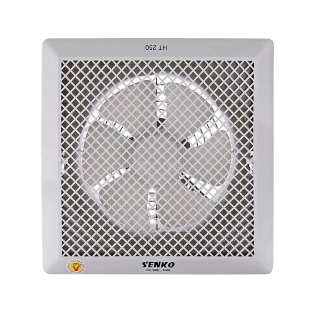 Quạt Hút Trần 1 Chiều Senko HT250/HT200/HT150, Quạt Thông Gió Gắn Trần Chính Hãng Bảo Hành 2 Năm