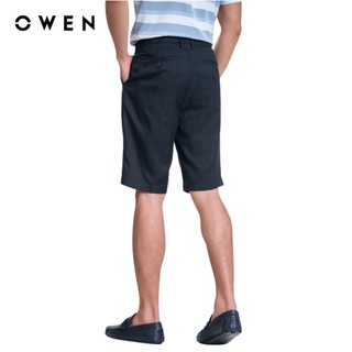OWEN - Quần short Trendy SV252509 màu Đen chất liệu Polyester Nano