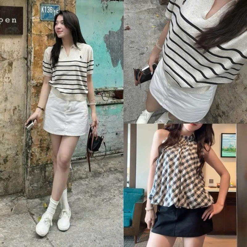 Chân Váy Kaki Mềm Kiểu Nữ Dáng Ngắn Chữ A Mùa Thu Đông Kimee - KQ162