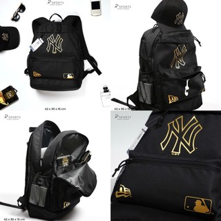 Balo Đi Học NY Hàn Quốc Nam Nữ Có Ngăn Đựng Laptop Chất Vải Chống Nước, Balo NY YANKEE Unisex Thời Trang