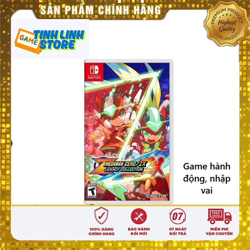 Game MegaMan Zero/ZX Legacy Collection - Nintendo Switch | Shopee
