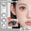 【local】Magister Kính áp tròng 6 tháng lens 1 cặp Allure Gray 14-14.5MM màu xám Series Shadow Gray kính áp tròng