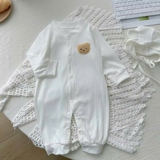 Body gấu dài tay thu đông cho bé 4-11kg. Bộ đồ dài cho bé trai, bé gái mặc ngủ, giữ ấm. Dino Kids
