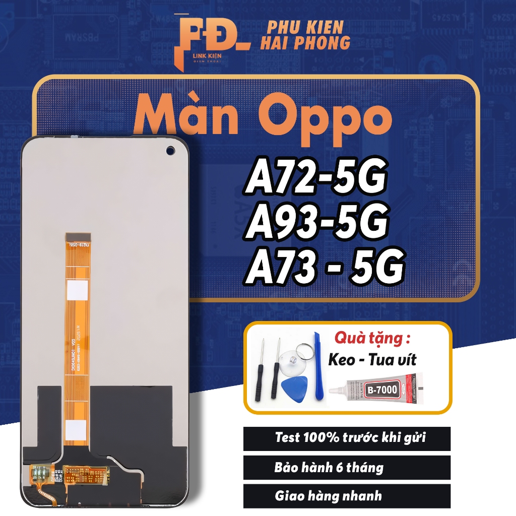 Màn Hình Oppo A72/ A73-5G/ A93 – Chất Lượng Cao, Tặng Kèm Keo Dán Chuyên Dụng & Bộ Sửa Chữa