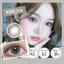 【local】Magister Kính áp tròng 6 tháng lens 1 cặp Allure Gray 14-14.5MM màu xám Series Shadow Gray kính áp tròng