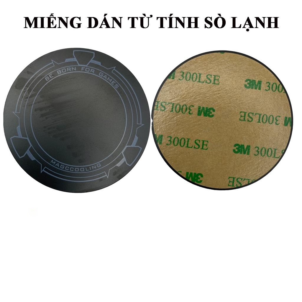 Miếng Dán Từ Tính, Miếng Hít Từ Tính Magsafe Tăng Lực Hút Tản Nhiệt Đều Cho Điện Thoại Máy Tính Bảng