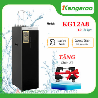 [Có VAT] Máy lọc nước Kangaroo Inverter Hydrogen nóng lạnh KG12A8 - BH 24 tháng