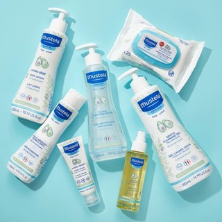 Sữa Tắm Gội MUSTELA Cho Trẻ Sơ Sinh & Em Bé Da Thường Gentle 200ml