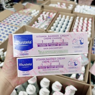 Kem Làm Dịu và Ngăn Ngừa Hăm Tã Cho Trẻ Sơ Sinh & Em Bé Mustela 50ml