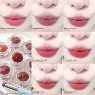 Son Bùn Dạng Hũ Thuần Chay Dearmay Pure Falling Mood Lip Pot (6.5g)
