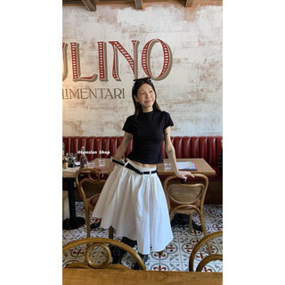 Le rouge | Jia skirt - Chân váy chữ A xếp li dáng xòe Jia (không kèm đai)