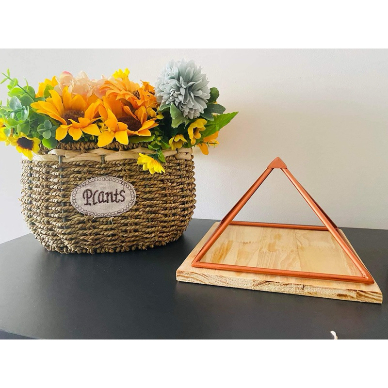 KIM TỰ THÁP ĐỒNG ĐỎ THEO TỶ LỆ VÀNG ĐÁY 18cm