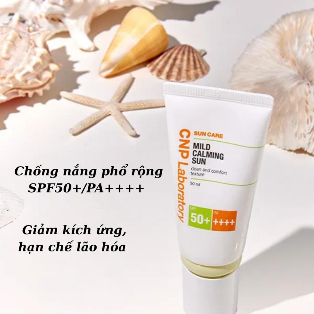 [DATE 02/2027] Sữa chống nắng CNP Laboratory Mild Calming Sun SPF 50+/PA++++