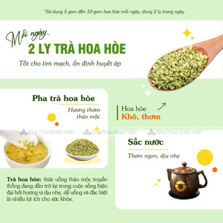 Hoa hòe , nụ hoa hòe đã sao thơm, nguyên nụ, khô, sạch, không lẫn tạp chất