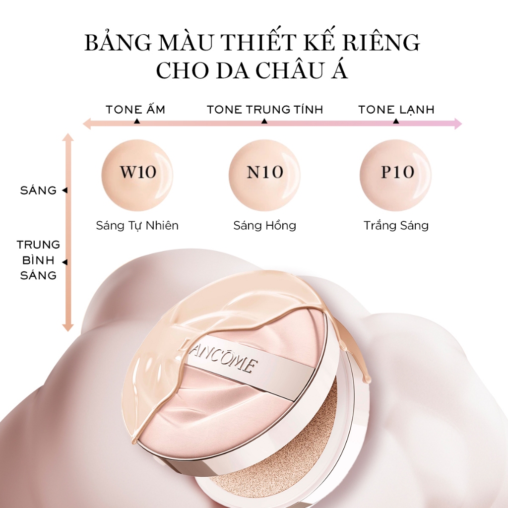 Lancome Idole 3 Serum Cushion Da căng bóng, nhẹ tênh