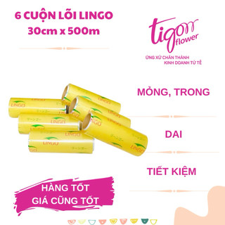 [6xLOI30] - Thùng 6 CUỘN MÀNG THỰC PHẨM 30cmx500m ĐỂ BỌC TRÁI CÂY - Dai, dài, căng bóng (Không kèm hộp)