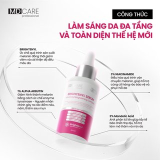 Tinh Chất MD CARE Brightenyl Serum Làm Sáng Đa Tầng, Mờ Thâm 30ml Duduhouse