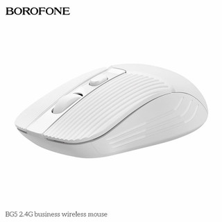 Chuột không dây Wireless 2.4G Borofone BG5 DPI 1600, Thiết kế đơn giản đẹp mắt - Hàng Chính Hãng