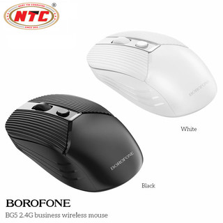 Chuột không dây Wireless 2.4G Borofone BG5 DPI 1600, Thiết kế đơn giản đẹp mắt - Hàng Chính Hãng