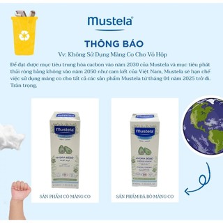 [LIVE] Kem Dưỡng Da Mặt Và Toàn Thân Da Chàm Cho Trẻ Sơ Sinh, Trẻ Em và Cả Gia Đình Mustela 150ml