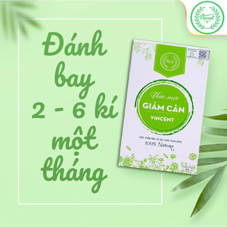 Thảo Mộc Giảm Cân VINCENT Chính Hãng Hộp 30 Viên Đào Thải Nhanh An Toàn