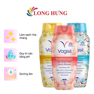 Dung dịch vệ sinh phụ nữ Vagisil Scentsitive Scents Daily Intimate Wash (354ml)