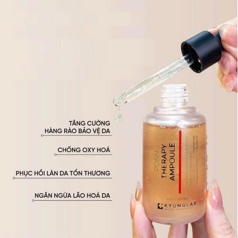 Tinh chất tế bào gốc PDRN Kyung Lab phục hồi, giảm lão hóa da Therapy Ampoule Dung tích 30ML - PHUONGANHOUSE
