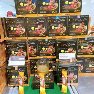 Cafe Giảm Mỡ Odiva Coffe Chính Hãng Giúp Thải Mỡ Giảm Cấp Tốc Hiệu Quả Đào Thải Nhanh An Toàn Hộp 15