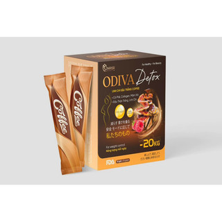 Cafe Giảm Mỡ Odiva Coffe Chính Hãng Giúp Thải Mỡ Giảm Cấp Tốc Hiệu Quả Đào Thải Nhanh An Toàn Hộp 15